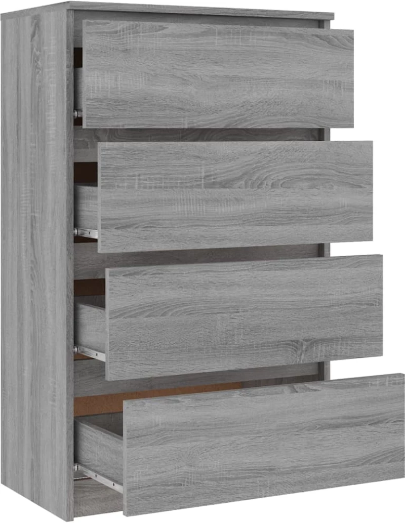 ΣΥΡΤΑΡΙΕΡΑ ΓΚΡΙ SONOMA 60X35X98,5 ΕΚ. ΑΠΟ ΕΠΕΞΕΡΓΑΣΜΕΝΟ ΞΥΛΟ 815076