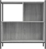 ΒΙΒΛΙΟΘΗΚΗ ΓΚΡΙ SONOMA 72 X 28 X 77,5ΕΚ. ΑΠΟ ΕΠΕΞΕΡΓΑΣΜΕΝΟ ΞΥΛΟ 838881