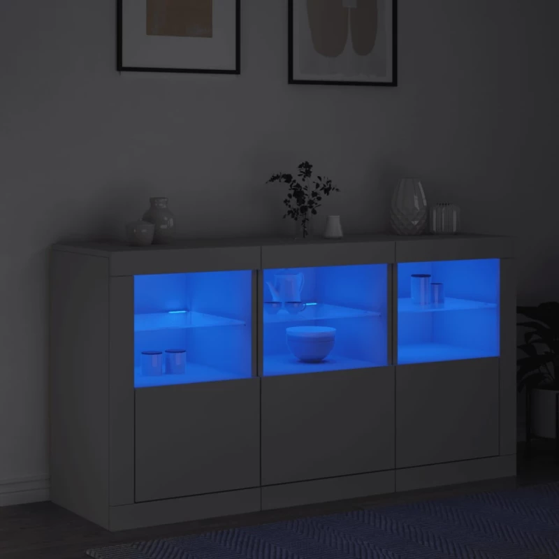 ΜΠΟΥΦΕΣ ΜΕ LED ΛΕΥΚΟΣ 123 X 37 X 67 ΕΚ. 3209058