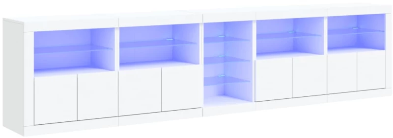 ΜΠΟΥΦΕΣ ΜΕ ΦΩΤΑ LED ΛΕΥΚΟΣ 283 X 37 X 67 ΕΚ. 3209023