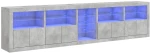 ΜΠΟΥΦΕΣ ΜΕ LED ΓΚΡΙ ΣΚΥΡΟΔΕΜΑΤΟΣ 283 X 37 X 67 ΕΚ. 3209026