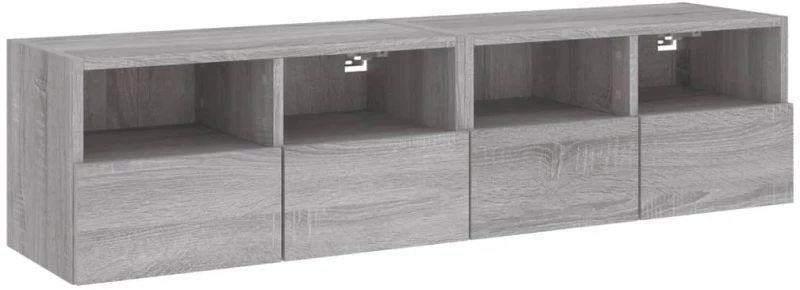 ΈΠΙΠΛΑ ΤΟΙΧΟΥ ΤΗΛΕΟΡΑΣΗΣ 2ΤΕΜ ΓΚΡΙ SONOMA 60X30X30ΕΚ ΕΠΕΞ. ΞΥΛΟ 836865