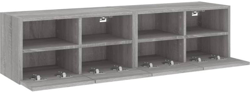 ΈΠΙΠΛΑ ΤΟΙΧΟΥ ΤΗΛΕΟΡΑΣΗΣ 2ΤΕΜ ΓΚΡΙ SONOMA 60X30X30ΕΚ ΕΠΕΞ. ΞΥΛΟ 836865