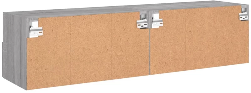 ΈΠΙΠΛΑ ΤΟΙΧΟΥ ΤΗΛΕΟΡΑΣΗΣ 2ΤΕΜ ΓΚΡΙ SONOMA 60X30X30ΕΚ ΕΠΕΞ. ΞΥΛΟ 836865