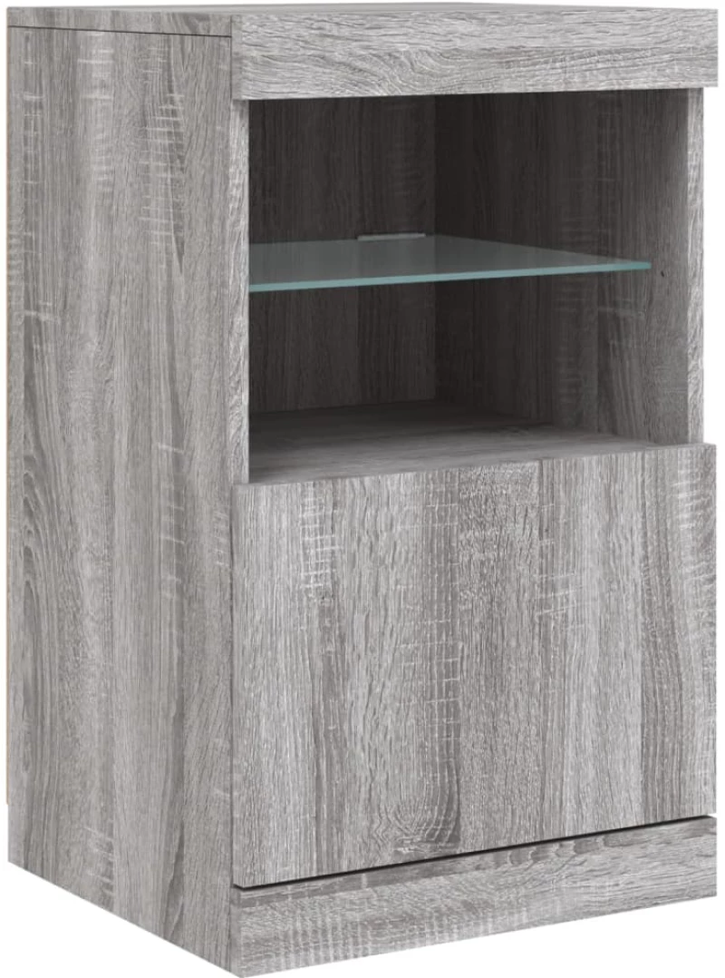ΜΠΟΥΦΕΣ ΜΕ LED ΓΚΡΙ SONOMA 41 X 37 X 67 ΕΚ. 836684