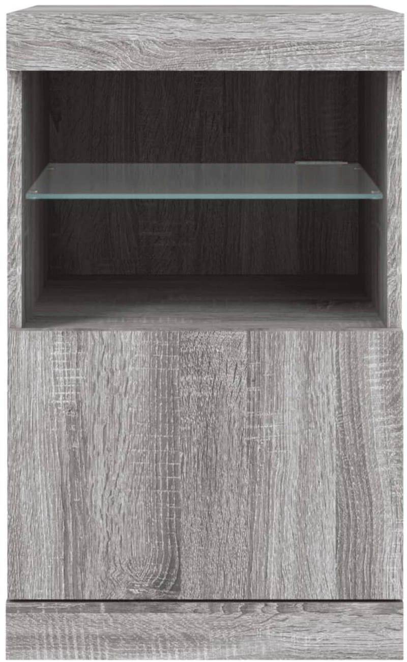 ΜΠΟΥΦΕΣ ΜΕ LED ΓΚΡΙ SONOMA 41 X 37 X 67 ΕΚ. 836684
