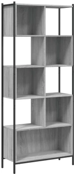 ΒΙΒΛΙΟΘΗΚΗ ΓΚΡΙ SONOMA 72 X 28 X 172 ΕΚ. ΑΠΟ ΕΠΕΞΕΡΓΑΣΜΕΝΟ ΞΥΛΟ 3213655