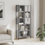 ΒΙΒΛΙΟΘΗΚΗ ΓΚΡΙ SONOMA 72 X 28 X 172 ΕΚ. ΑΠΟ ΕΠΕΞΕΡΓΑΣΜΕΝΟ ΞΥΛΟ 3213655