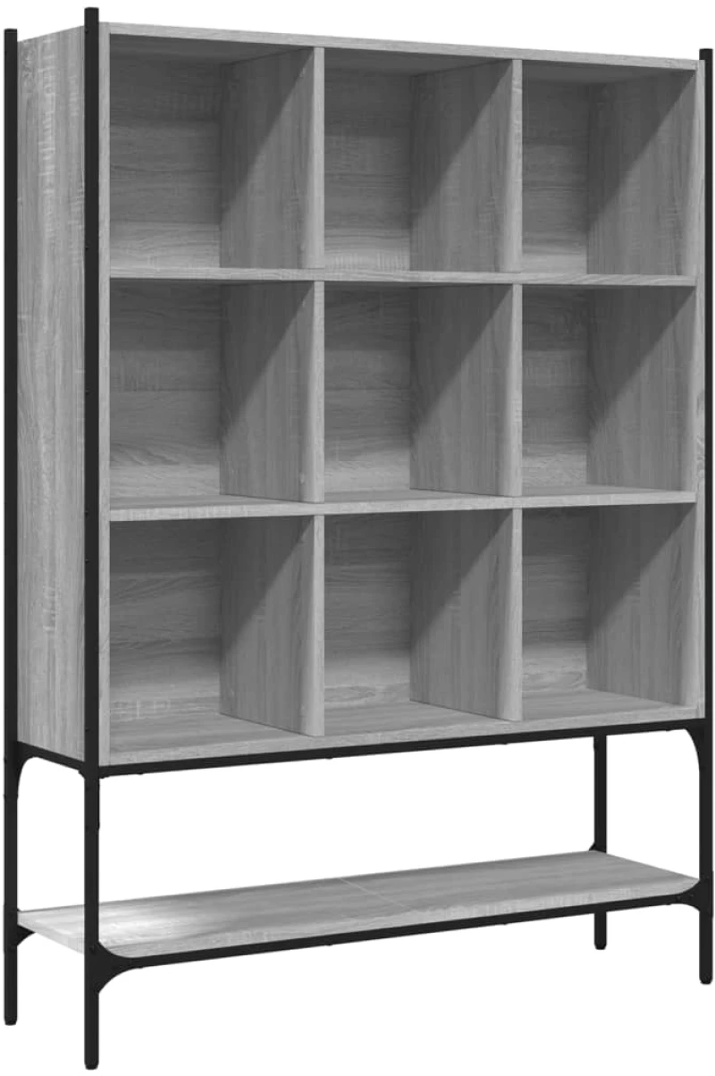 ΒΙΒΛΙΟΘΗΚΗ ΓΚΡΙ SONOMA 102X30X141,5 ΕΚ. ΑΠΟ ΕΠΕΞΕΡΓΑΣΜΕΝΟ ΞΥΛΟ 3214332