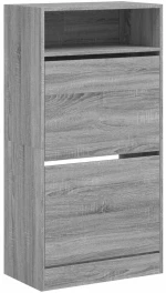 ΠΑΠΟΥΤΣΟΘΗΚΗ ΓΚΡΙ SONOMA 60X34X116 ΕΚ. ΑΠΟ ΕΠΕΞΕΡΓΑΣΜΕΝΟ ΞΥΛΟ 840020