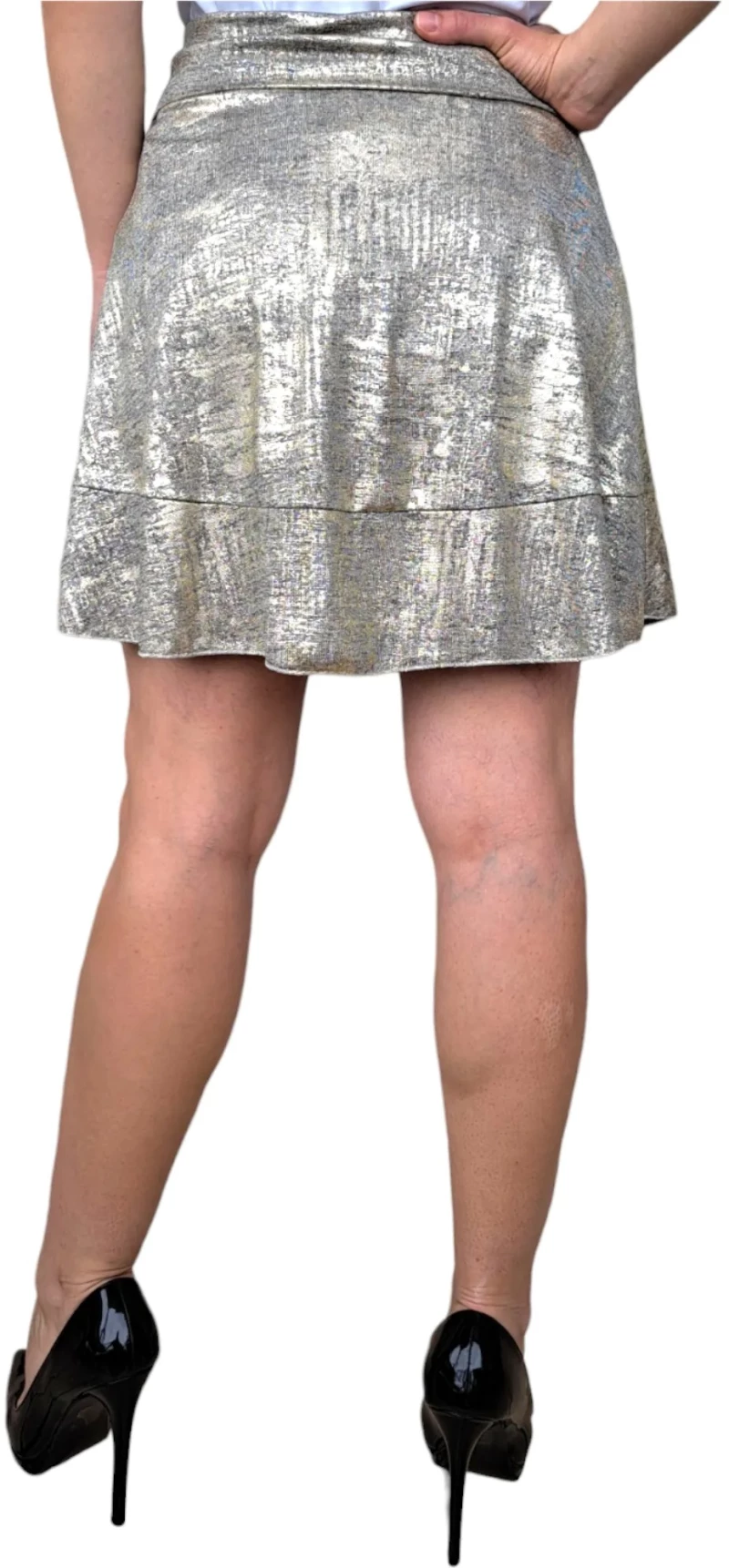 ΦΟΥΣΤΑ ΜΙΝΙ TOP MISS ΧΡΥΣΟ