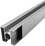 Καπάκι πλαϊνό για κολώνα αλουμ. 50x50/20mm 3m New Plan