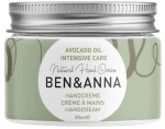 Ενυδατική Κρέμα Χεριών Ben + Anna 30ml Avocado Oil