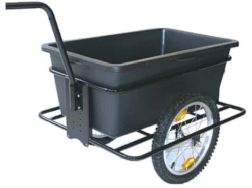 Big Boy fietskar zadelpenbevestiging 16 Inch Unisex Black