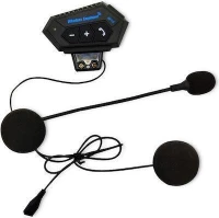 Ενδοεπικοινωνία Μονή για Κράνος Μηχανής με Bluetooth JG139