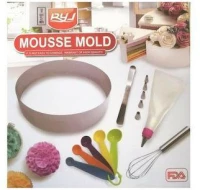 Σετ στρογγυλό τσέρκι-MOUSSE MOLD