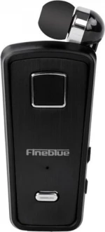 Fineblue F980 In-ear Bluetooth Handsfree Ακουστικό Πέτου Μαύρο