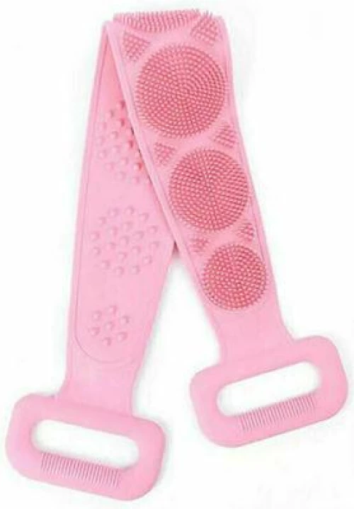 Silica Gel Bath Brush Ροζ