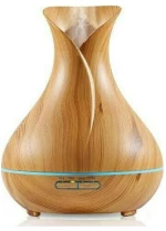 Led Συσκευή Αρωματοθεραπείας Υπερήχων Humidifier Xlarge Καφέ