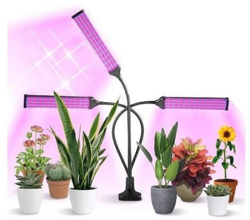 Φωτιστικό 72x LED Ανάπτυξης Φυτών Full Spectrum 3x – Plant Grow Light