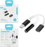 Newtop AD12 Μετατροπέας USB-C male σε 3.5mm / USB-C female