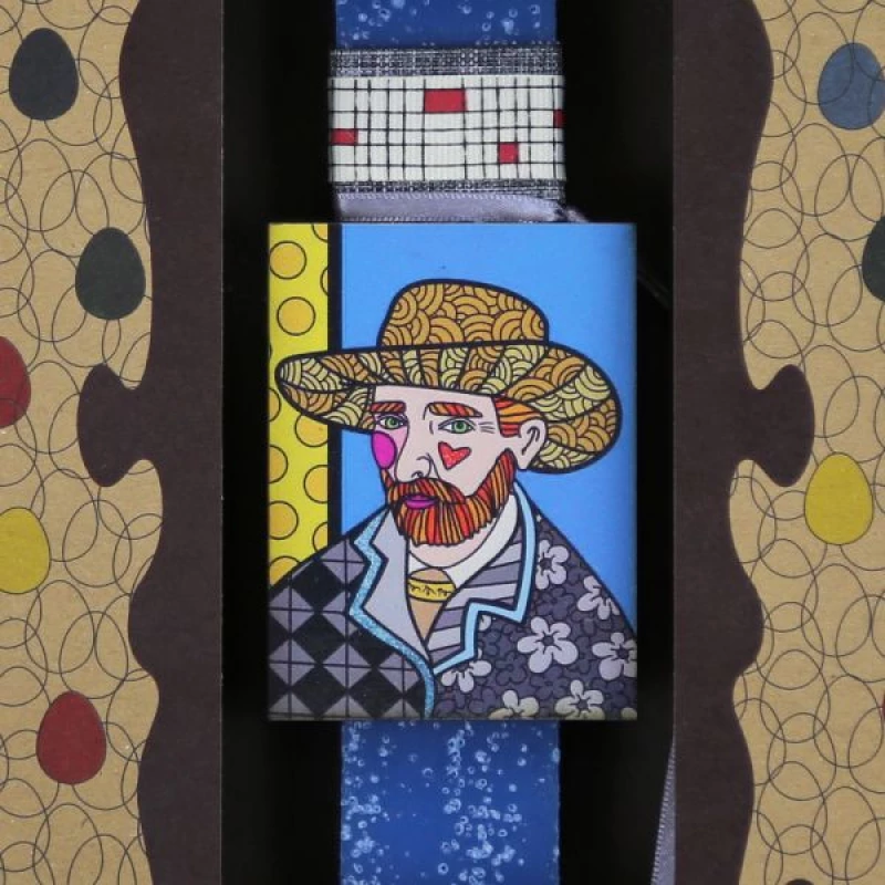 ΛΑΜΠΑΔΑ ΜΑΓΝΗΤΑΚΙ ART - ΒΑΝ ΓΚΟΝΓΚ