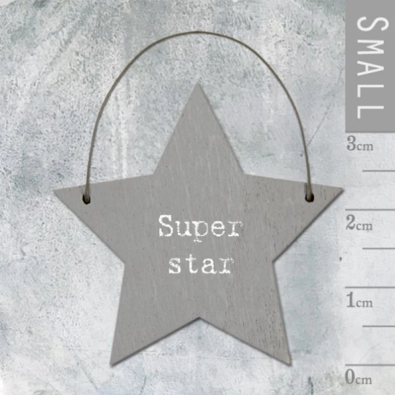 ΑΣΤΕΡΑΚΙ ΞΥΛΙΝΟ - SUPER STAR