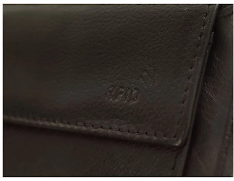 Lavor 1-3780 Δερμάτινο Ανδρικό Πορτοφόλι με RFID καφε