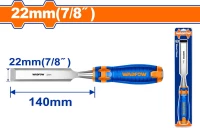 WADFOW Σκαρπέλο ξύλου 22mm (WWC1222)