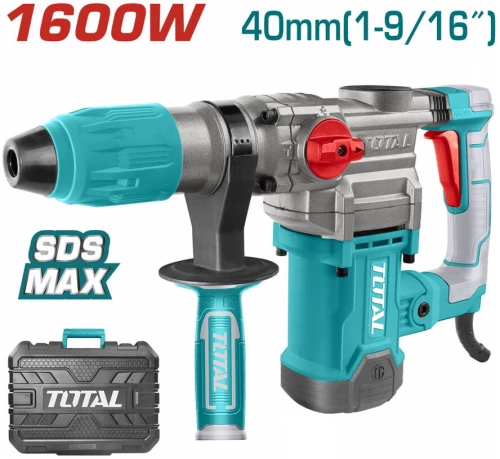 TOTAL Πιστολέτο σκαπτικό - περιστροφικό SDS-MAX 1.600W (TH1163855)