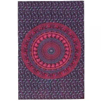 ΤΑΠΙΣΕΡΙ 140X220 JAIPUR - ΦΟΥΞΙΑ ΒΑΜΒΑΚΕΡΟ