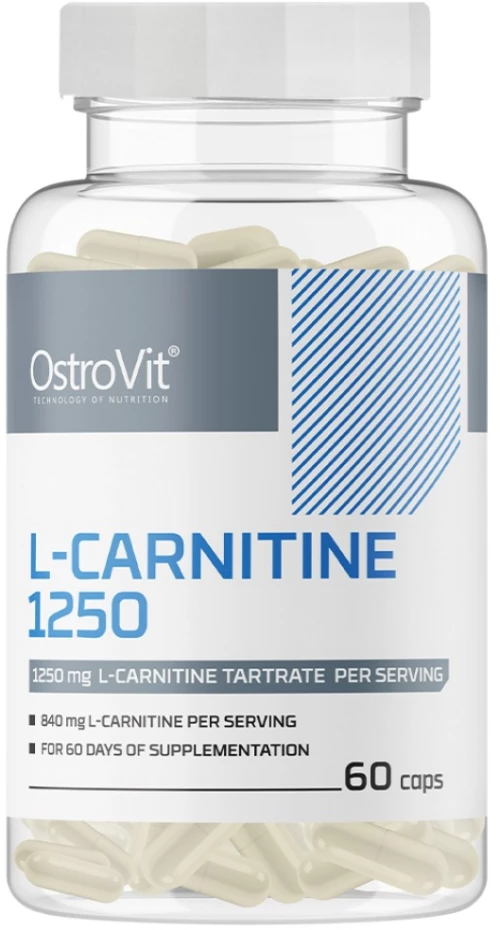 ostrovit l carnitine 1250 OstroVit L-Carnitine 1250 mg [60 Κάψουλες] • Find.gr