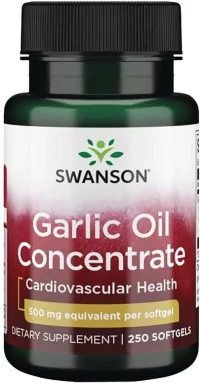 Swanson Garlic Oil [250 Softgels]