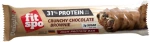 Fit Spo Fit Spo Crunchy [60 Γραμμάρια] Σοκολάτα μπράουνι
