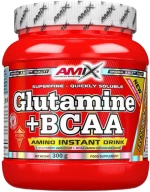 AMIX Nutrition L-Glutamine + BCAA 2:1:1 Powder [500 Γραμμάρια] Πορτοκάλι