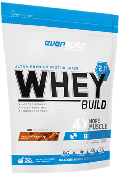 EverBuild Whey Build 2.0 [1000 Γραμμάρια] Σοκολάτα με μέντα