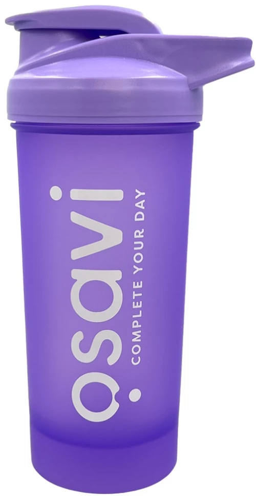 Osavi Osavi Shaker Bottle with Mixing Ball | Different Colors [700 ml] Μωβ