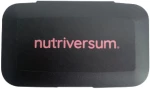 Nutriversum Nutriversum Pill Box Μαύρο