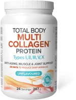 Natural Factors Total Body Multi Collagen Powder | Type I, II, III, V, X [267 Γραμμάρια]
