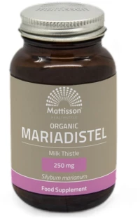 Mattisson Healthstyle Organic Milk Thistle 250 mg [120 Κάψουλες]