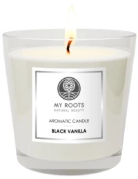 My Roots Black Vanilla Classic Candle  240gr