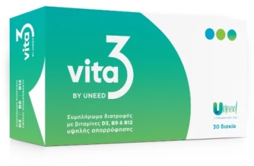 Uneed Vita 3 X 30tabs