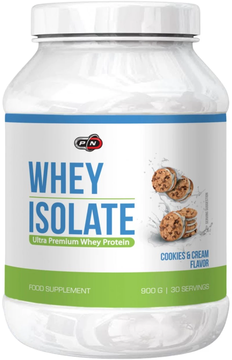 PURE Nutrition USA Whey Isolate [908 Γραμμάρια] Μπισκότα με κρέμα