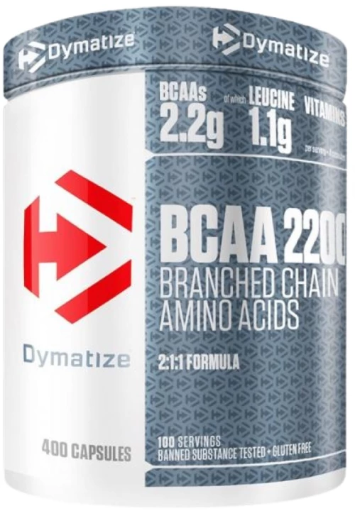 Dymatize BCAA 2:1:1 550 mg [400 Κάψουλες]