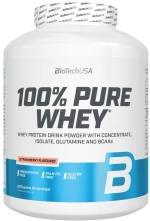 BioTech USA 100% Pure Whey [2270 Γραμμάρια] Φράουλα