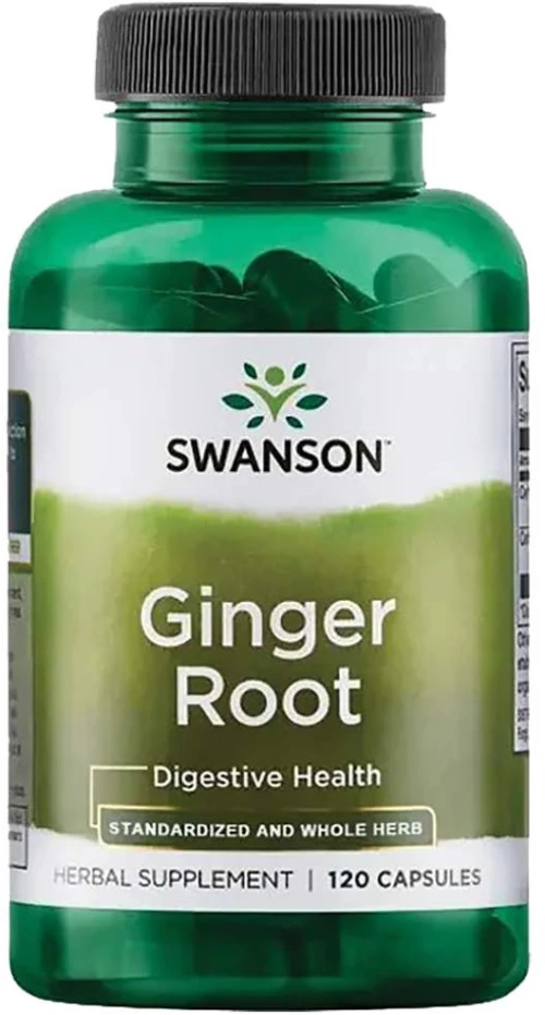 Swanson Ginger Root (Standardized) [120 Κάψουλες]