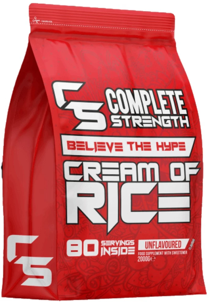 Complete Strength Cream of Rice | Carbohydrate Source [2000 Γραμμάρια] Φράουλα Τσίζκεϊκ