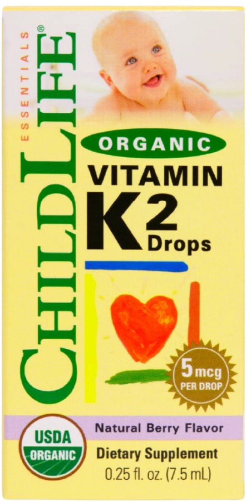 ChildLife Essentials Organic Vitamin K2 Drops [7 ml]