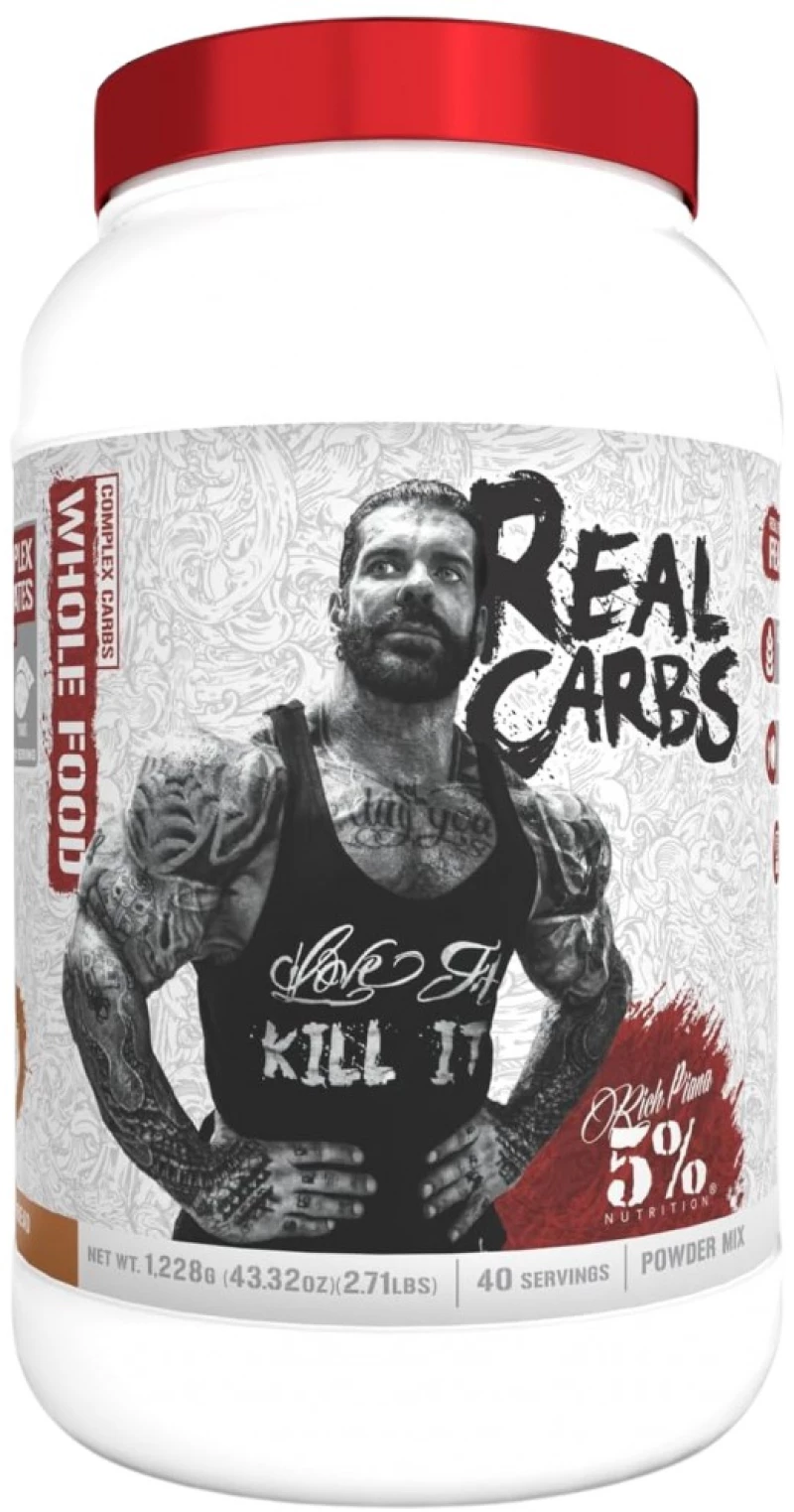 Rich Piana 5% Nutrition Real Carbs | Complex Carbohydrates [1800 Γραμμάρια] Banana Nut Bread