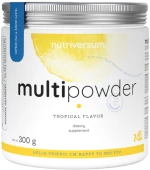 Nutriversum Multi Powder | With Vitamins & Minerals [300 Γραμμάρια] Τροπικά φρούτα